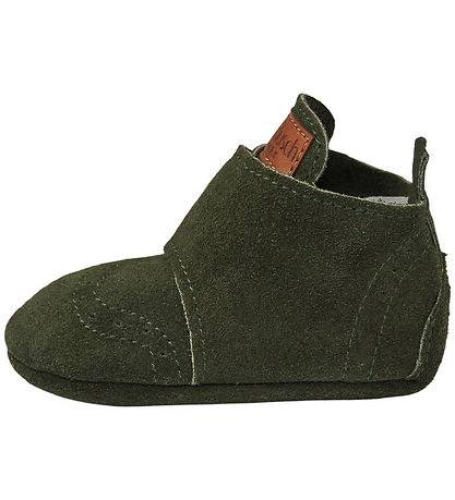 Petit La Busch Skinntofflor - Olive Petit La Busch Skinntofflor - Olive