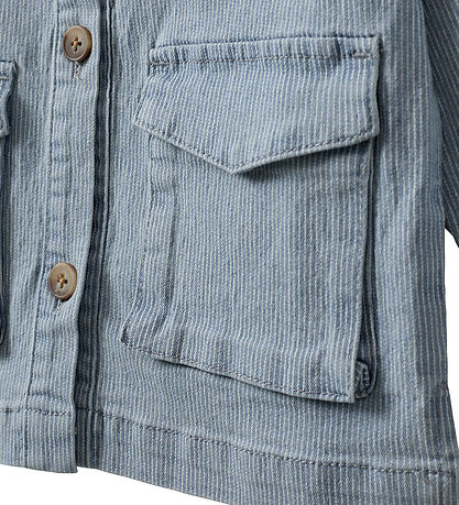 Sofie Schnoor Jacke - Hector - Blue Denim Stripe m. Blitz