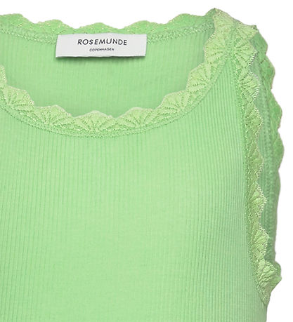 Rosemunde Top - Rib - Modal/Cotton - Balta - Pistachio Green Rosemunde Top - Rib - Modal/Cotton - Balta - Pistachio Green