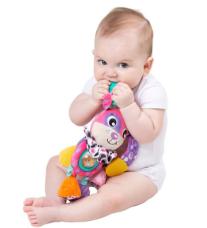 Playgro Pram Clip Toy - Dixie Activity dog Playgro Pram Clip Toy - Dixie Activity dog