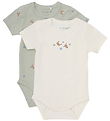Fixoni Bodysuit s/s - 2-Pack - Desert Sage Fixoni Bodysuit s/s - 2-Pack - Desert Sage