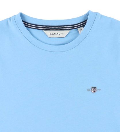 GANT T-shirt - Shield - Dream Blue GANT T-shirt - Shield - Dream Blue