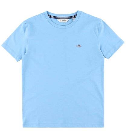 GANT T-shirt - Shield - Dream Blue GANT T-shirt - Shield - Dream Blue