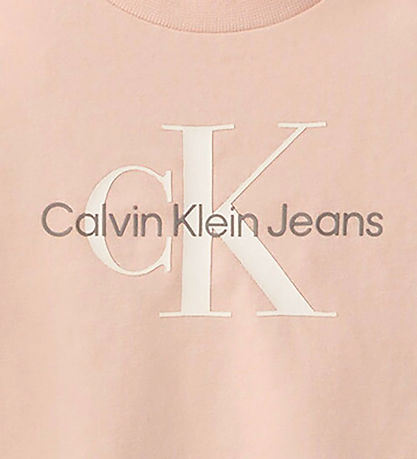 Calvin Klein T-paita - Monogrammi - Espanjalainen huvila Vaalean