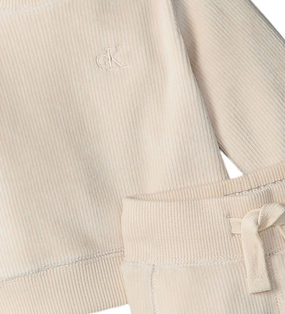 Calvin Klein Geschenkbox - Samt Fleece Set - Whitecap Gray