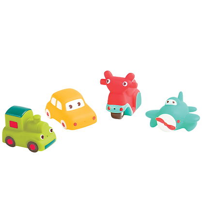 Ludi Badespielzeug - 4er-Pack - Fahrzeuge