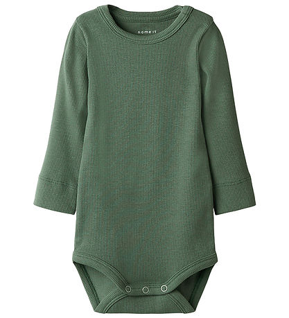 Name It Bodysuit l/s - Rib - NbmHunter - Dark Forest Name It Bodysuit l/s - Rib - NbmHunter - Dark Forest