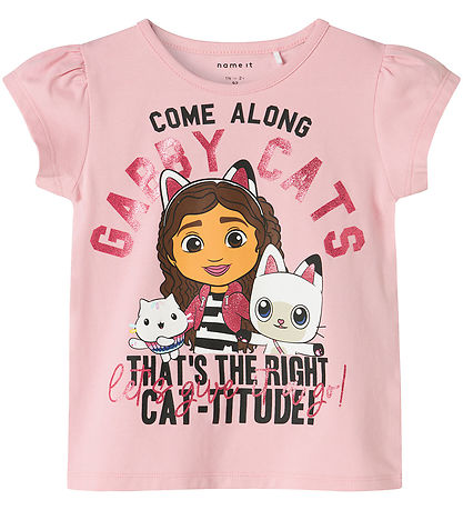 Name It T-shirt - NmfMaba - Gabby - Cameo Pink Name It T-shirt - NmfMaba - Gabby - Cameo Pink