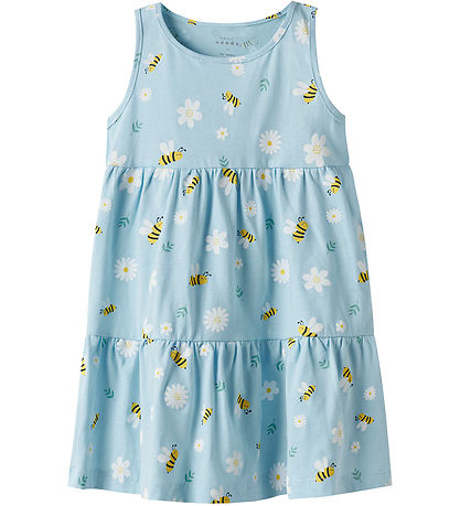 Name It Dress - NmfVigga - Cool Blue/Bubblebee Name It Dress - NmfVigga - Cool Blue/Bubblebee