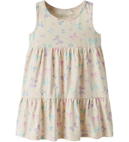 Name It Dress - NmfVigga - Buttercream/Bows