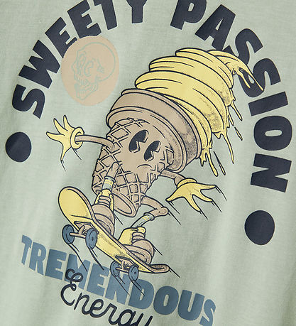 T-Shirt Name It - NkmJalka - Aqua Gris/Lemon Meringue T-Shirt Name It - NkmJalka - Aqua Gris/Lemon Meringue