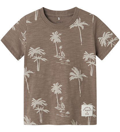 Name It T-shirt - NmmJala - Walnut