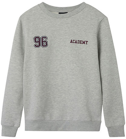 LMTD Peysa - NlnRaca - Light Grey Melange