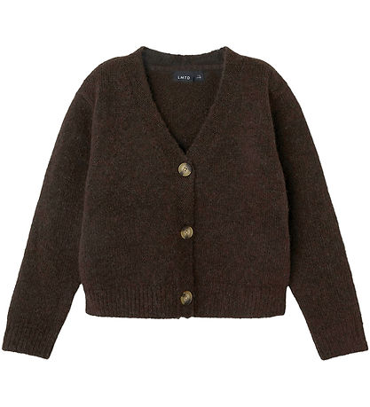 Gilet LMTD - Tricoté - NlfNede - Chocolate Brown Gilet LMTD - Tricoté - NlfNede - Chocolate Brown