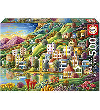 Educa Puzzel - 500 Bakstenen - Verborgen haven Educa Puzzel - 500 Bakstenen - Verborgen haven