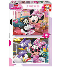 Educa Puzzel - 2x20 Bakstenen - Minnie Educa Puzzel - 2x20 Bakstenen - Minnie