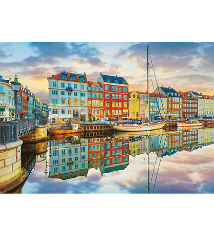 Educa Jigsaw Puzzle - 2000 Bricks - Sunset At Copenhagen