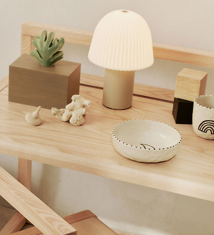 Ferm Living Lamppu - Kannettava - Kashmir/Valkoinen