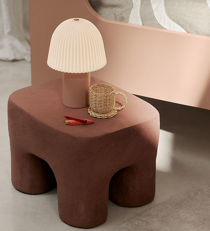 Ferm Living Lamp - Portable - Pink/White