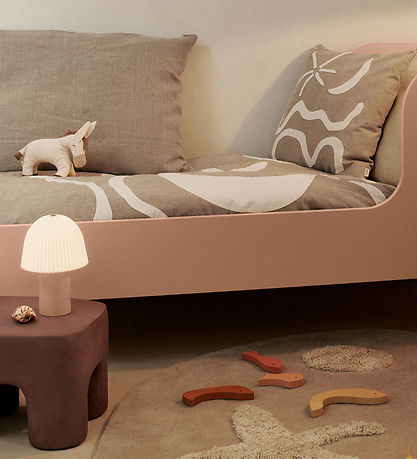 Ferm Living Lamp - Portable - Pink/White