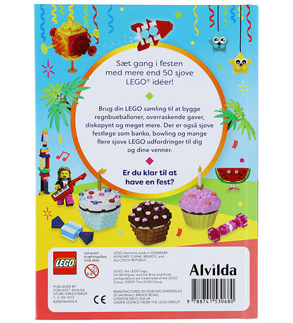 Alvilda Book - LEGO® Party Ideas - Book With Blocks