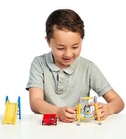 Bluey Speelset - Speeltuin m. Bluey Figuur Bluey Speelset - Speeltuin m. Bluey Figuur