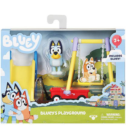 Bluey Speelset - Speeltuin m. Bluey Figuur Bluey Speelset - Speeltuin m. Bluey Figuur