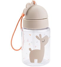 Done by Deer Vatnsflaska M. sogrör - 280 ml - Celebration Sandur