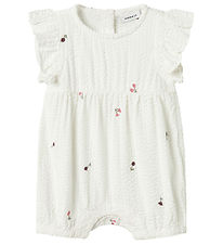 Name It Summer Romper - NbfJuliette - Cloud Dancer Name It Summer Romper - NbfJuliette - Cloud Dancer
