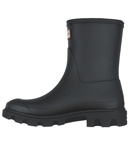 Hunter Rubber Boots - Downpour Short - Black