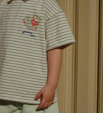 Konges Sløjd x Rosie H-W Polo - Gameon - Terra Stripe Konges Sløjd x Rosie H-W Polo - Gameon - Terra Stripe
