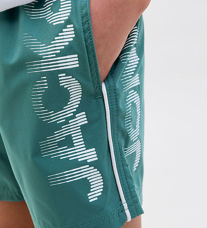 Jack & Jones Sund stuttbuxur - JpstMaui - Gráönd Green