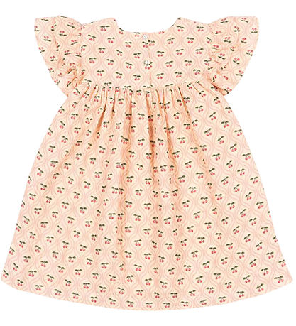 Konges Sløjd Dress - Muslin - Coco - Cherry Pink Motif