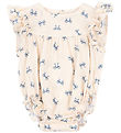 Konges Sløjd Summer Romper - Coco - Bow Blue Konges Sløjd Summer Romper - Coco - Bow Blue