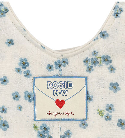 Konges Sløjd x Rosie H-W Smekkbuxur - Gleymdu mér ekki