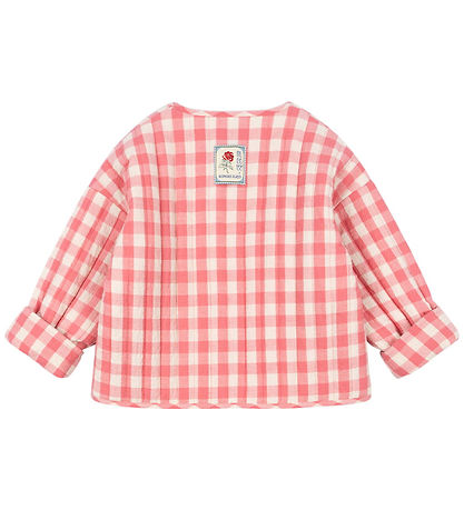 Konges Sløjd x Rosie H-W Thermo Jacket - Peach Blossom Check Konges Sløjd x Rosie H-W Thermo Jacket - Peach Blossom Check