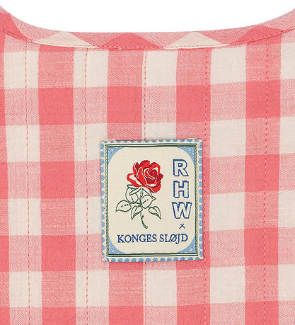 Konges Sløjd x Rosie H-W Thermo Jacket - Peach Blossom Check Konges Sløjd x Rosie H-W Thermo Jacket - Peach Blossom Check
