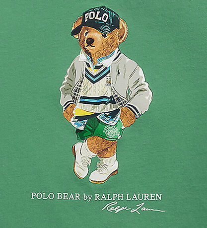 Polo Ralph Lauren T-Shirt - Groen m. Knuffel