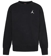 Sweat-shirt Jordan - Crew - Noir av. Logo Sweat-shirt Jordan - Crew - Noir av. Logo