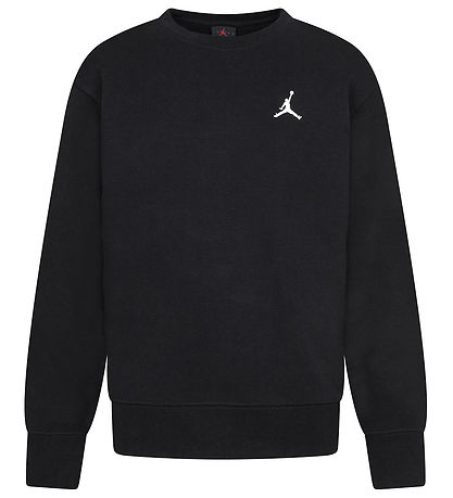Jordan Sweatshirt - Crew - Black w. Logo