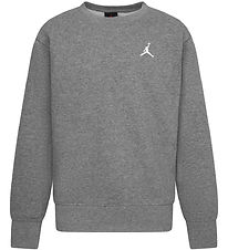Sweat-shirt Jordan - Crew - Carbone Heather av. Logo Sweat-shirt Jordan - Crew - Carbone Heather av. Logo