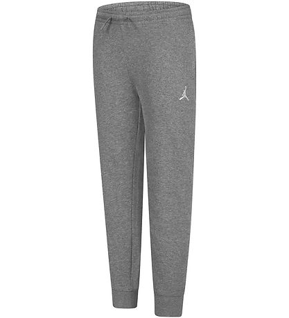Jordan Sweatpants - Carbon Heather w. Logo Jordan Sweatpants - Carbon Heather w. Logo