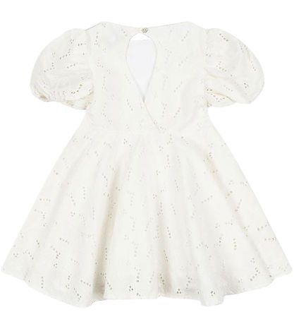 Konges Sløjd Dress - Glasie - Antique White w. Embroidery Anglai
