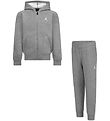 Jordan Sweatset - Cardigan/Joggingbroek - Koolstof Heather m. Lo Jordan Sweatset - Cardigan/Joggingbroek - Koolstof Heather m. Lo