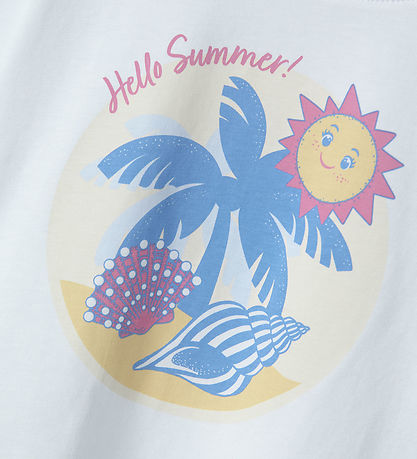 Name It T-shirt - NmfJassa - Lucent White Name It T-shirt - NmfJassa - Lucent White