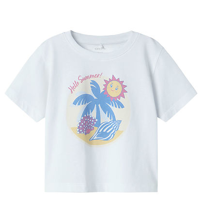 Name It T-shirt - NmfJassa - Lucent White Name It T-shirt - NmfJassa - Lucent White
