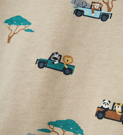 T-Shirt Name It - NmmJivan - Fossile d'Islande - av. Imprimé T-Shirt Name It - NmmJivan - Fossile d'Islande - av. Imprimé