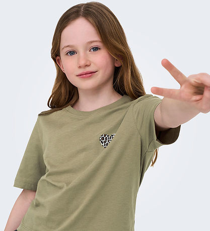 Kids Only T-shirts - Noos - KogRex - Mermaid/Leo Heart
