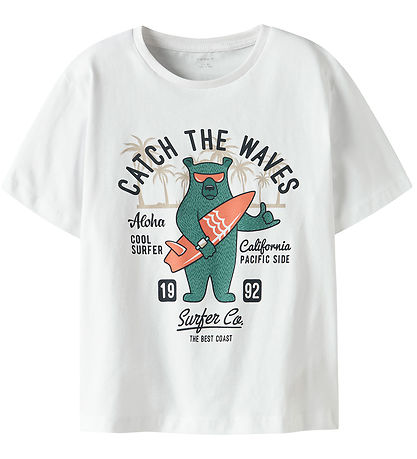 T-Shirt Name It - NkmJosh- Lucent White T-Shirt Name It - NkmJosh- Lucent White