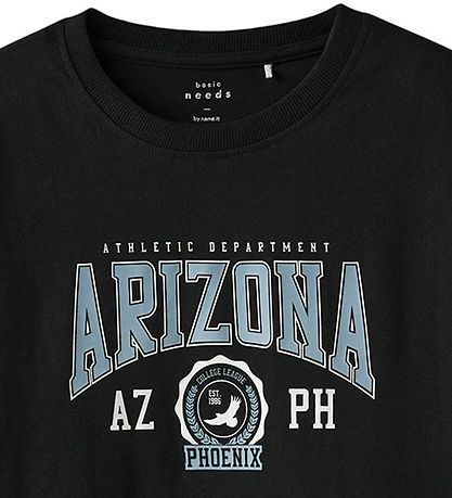 Name It T-shirt - NkmValix - Black/Arizona